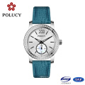 316L Stainless Steel Slim Stone Watch Women